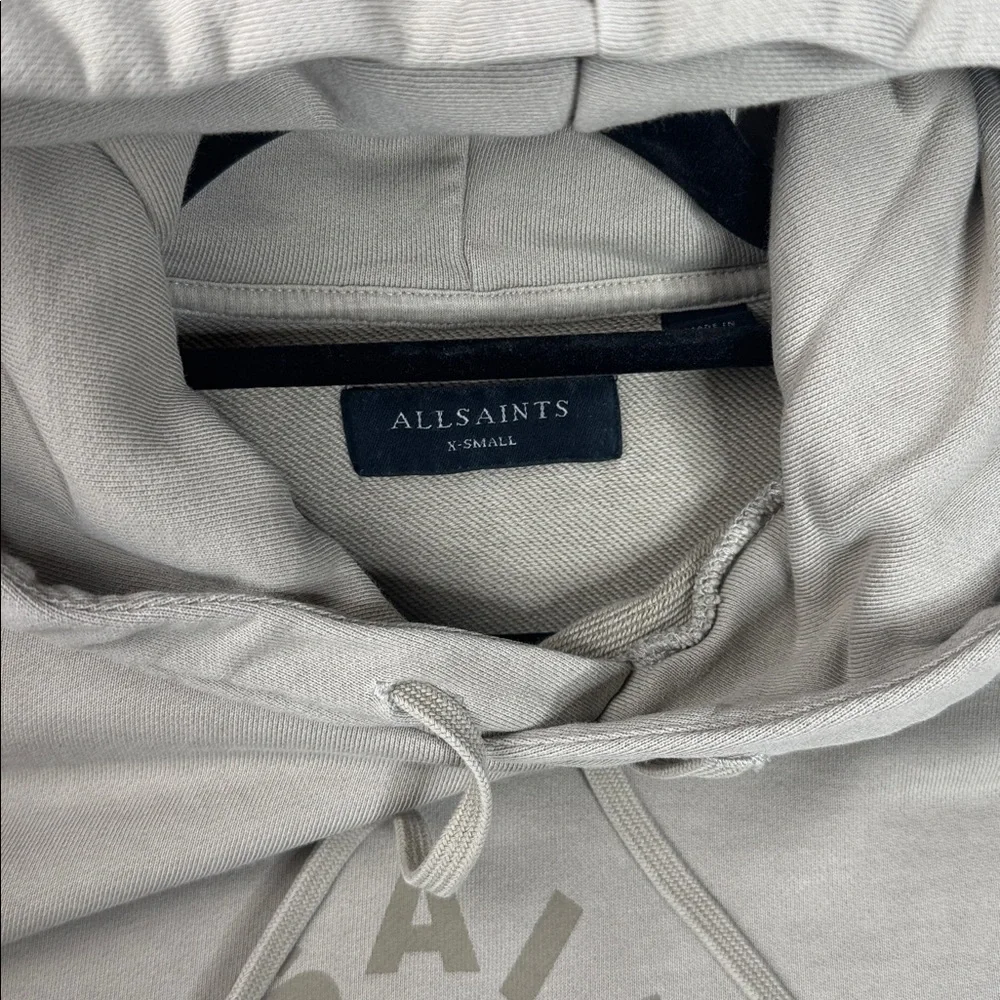 All Saints Hoodie, OVERSIZED, Tan, XS